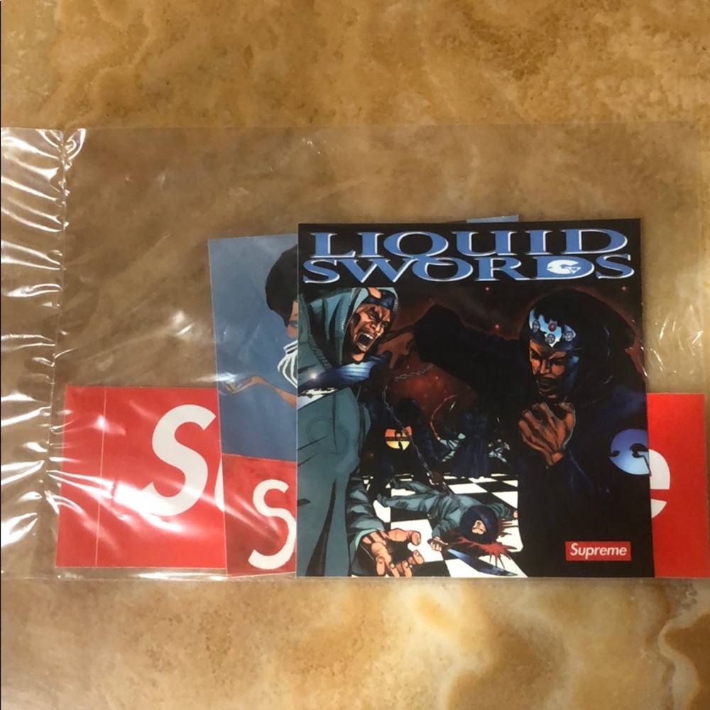 Supreme Sticker Pack Authentic New